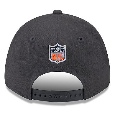 Men's New Era  Graphite Chicago Bears 2024 NFL Draft 9FORTY Adjustable Hat