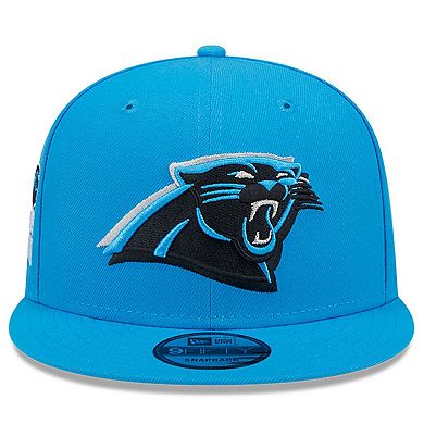 Men's New Era Blue Carolina Panthers 2024 NFL Draft 9FIFTY Snapback Hat