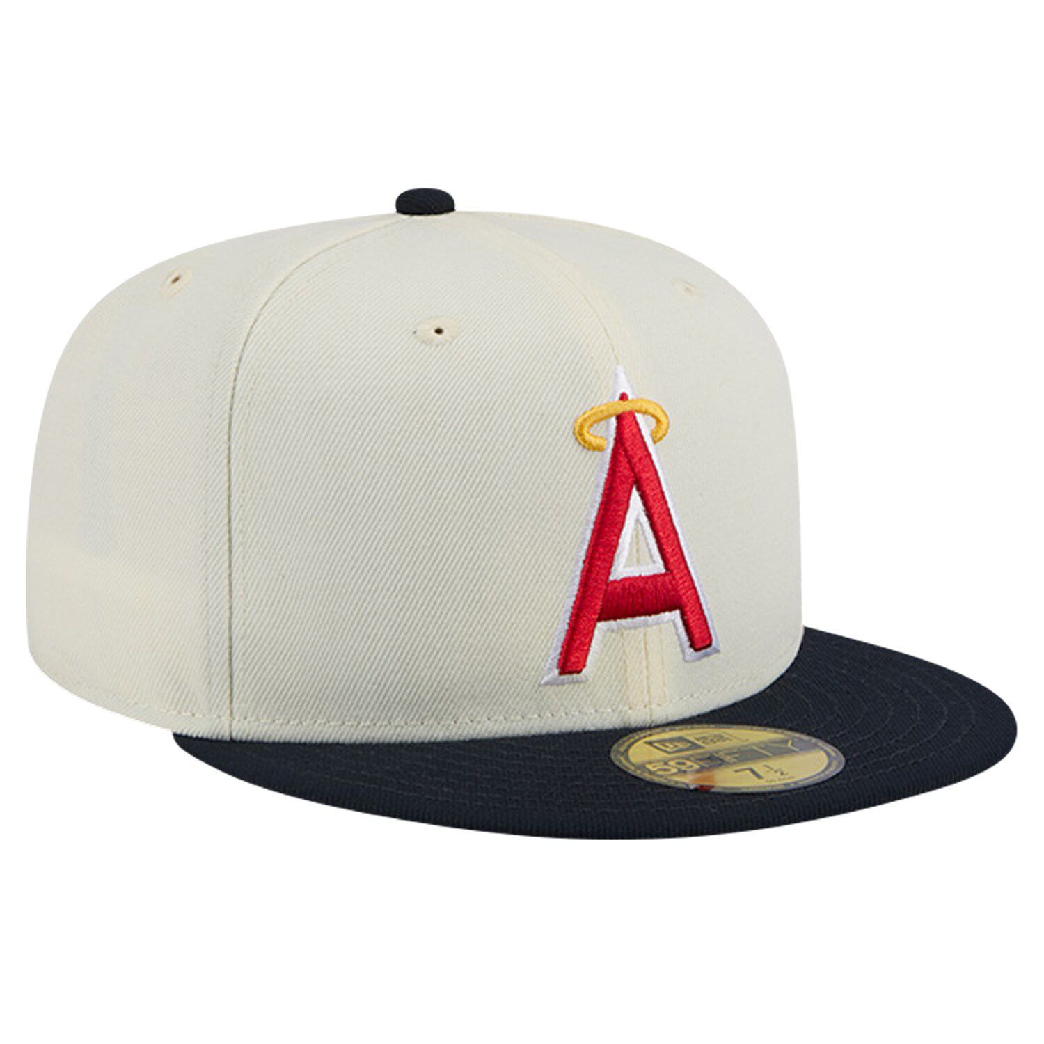 Casquette New Era 5950 LA Angels Ancien Logo - Taille 7 Ajustée, Style Cooperstown, Occasion