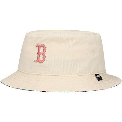Women's '47 Natural Boston Red Sox Pollinator Bucket Hat