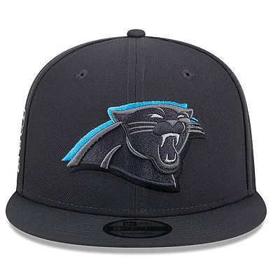 Youth New Era  Graphite Carolina Panthers 2024 NFL Draft 9FIFTY Snapback Hat