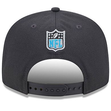 Youth New Era  Graphite Carolina Panthers 2024 NFL Draft 9FIFTY Snapback Hat