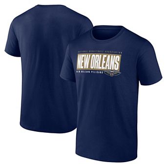 Men's Fanatics Branded Navy New Orleans Pelicans Box Out T-Shirt
