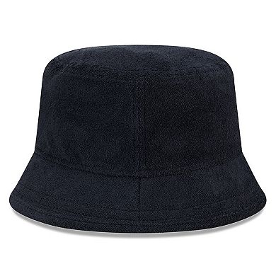Men's New Era Black Boston Celtics Court Sport Terry Bucket Hat