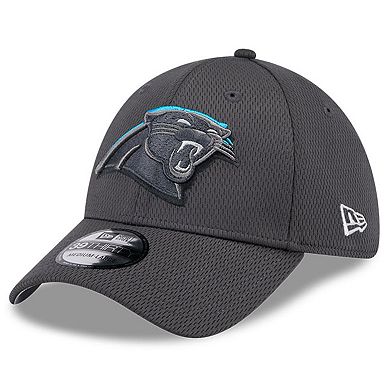 Men's New Era  Graphite Carolina Panthers 2024 NFL Draft 39THIRTY Flex Hat