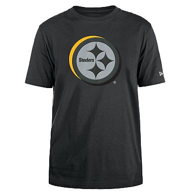 Men's New Era  Charcoal Pittsburgh Steelers 2024 NFL Draft T-Shirt