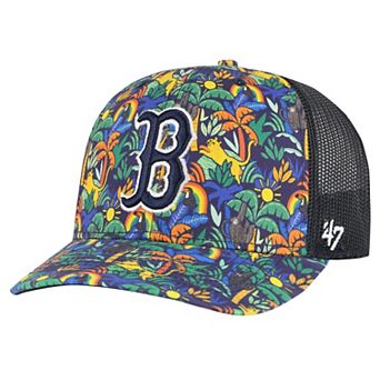 Youth '47 Navy Boston Red Sox Jungle Gym Adjustable Trucker Hat