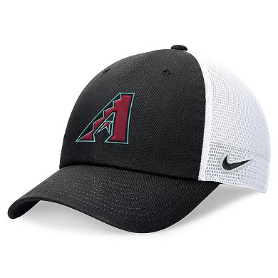 Men's Nike Black Arizona Diamondbacks Evergreen Club Trucker Adjustable Hat