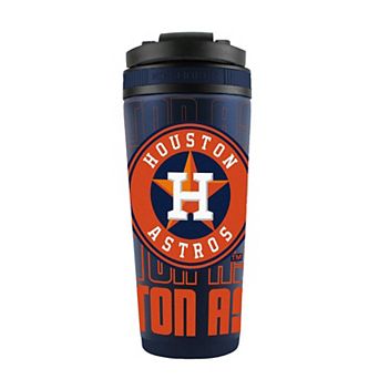 WinCraft Houston Astros 26oz. 4D Stainless Steel Ice Shaker Bottle
