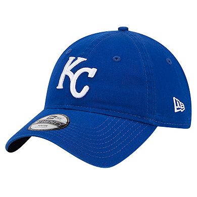 Youth New Era Royal Kansas City Royals Team Color 9TWENTY Adjustable Hat