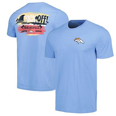Men's Margaritaville Blue Denver Broncos T-Shirt