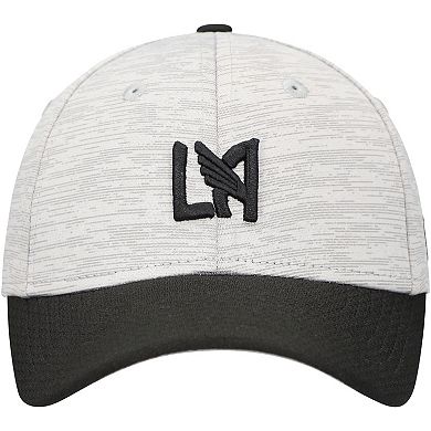 Youth New Era Gray/Black LAFC Active 9FORTY Adjustable Hat
