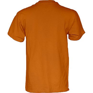 Men's Blue 84  Texas Orange Texas Longhorns College Football Playoff 2024 Sugar Bowl Band T-Shirt