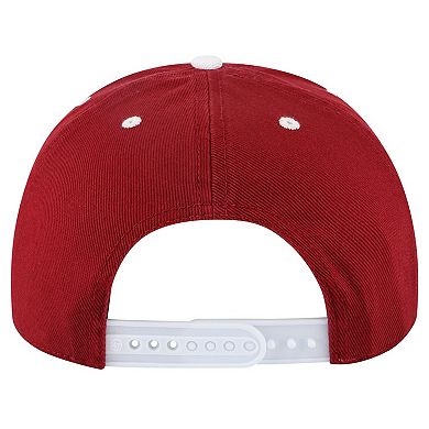 Men's '47 Crimson Alabama Crimson Tide Double Header Hitch Adjustable Hat