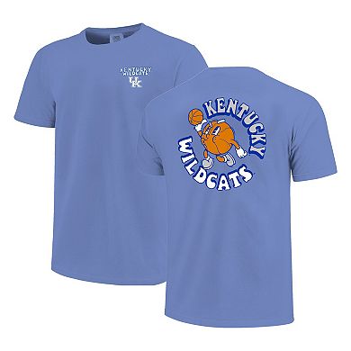Youth Royal Kentucky Wildcats Comfort Colors Basketball T-Shirt