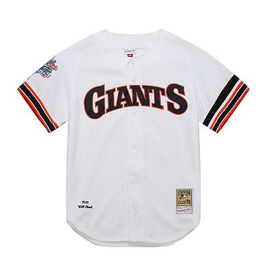 Men's Mitchell & Ness Will Clark White San Francisco Giants Cooperstown Collection 1989 Authentic Jersey