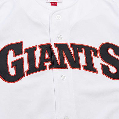 Men's Mitchell & Ness Will Clark White San Francisco Giants Cooperstown Collection 1989 Authentic Jersey