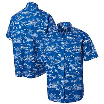 Men's Reyn Spooner Royal Los Angeles Dodgers Kekai Button-Down Shirt
