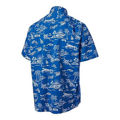 Men's Reyn Spooner Royal Los Angeles Dodgers Kekai Button-Down Shirt