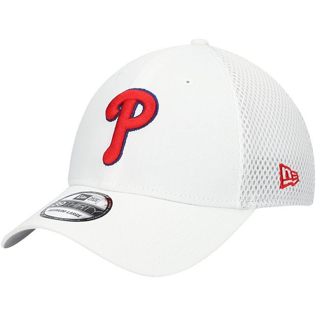 Men s New Era White Philadelphia Phillies REPREVEA Neo 39THIRTY Flex Hat