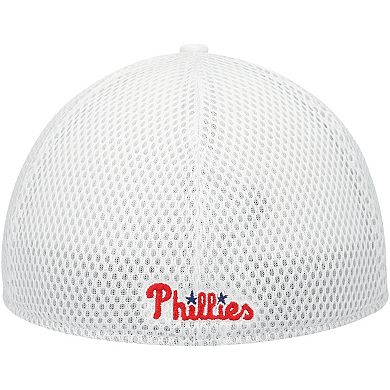 Men's New Era White Philadelphia Phillies REPREVEÂ Neo 39THIRTY Flex Hat