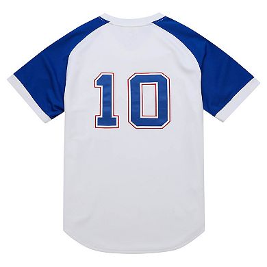 Men's Mitchell & Ness Chipper Jones White Atlanta Braves 2004 Cooperstown Collection Authentic Throwback Jersey