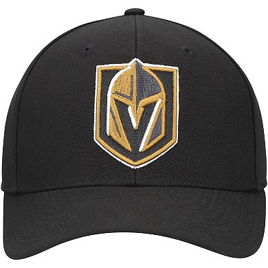 Men's Mitchell & Ness Black Vegas Golden Knights Team Ground Pro Adjustable Hat
