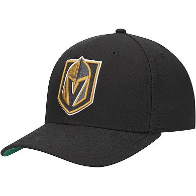 Men's Mitchell & Ness Black Vegas Golden Knights Team Ground Pro Adjustable Hat