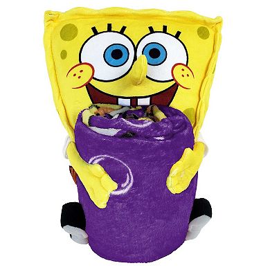 The Northwest Group Clemson Tigers Spongebob Squarepants Hugger Blanket