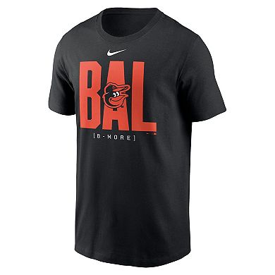 Men's Nike Black Baltimore Orioles Scoreboard T-Shirt