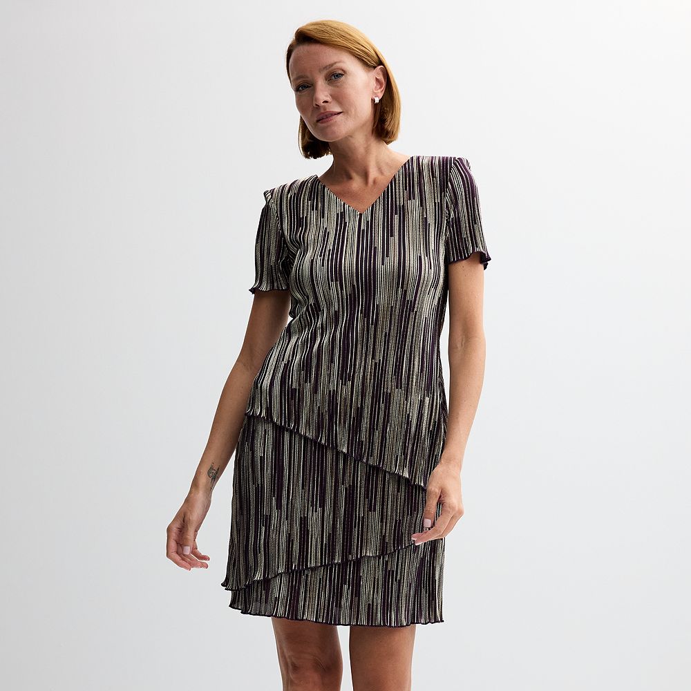 white christmas dresses Connected Apparel TJE47896 main image 1