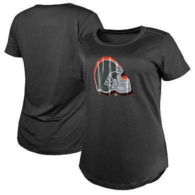 Women's New Era Charcoal Cleveland Browns 2024 NFL Draft T-Shirt