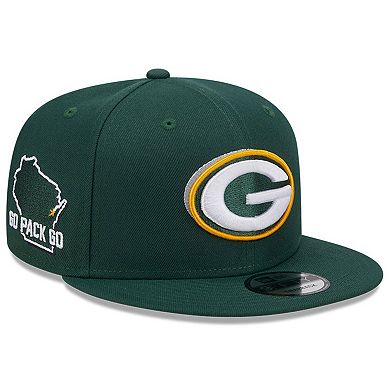 Men's New Era  Green Green Bay Packers 2024 NFL Draft 9FIFTY Snapback Hat