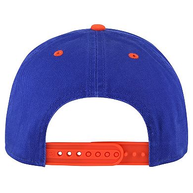 Men's '47 Royal New York Mets Double Headed Baseline Hitch Adjustable Hat