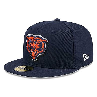 Men's New Era Navy Chicago Bears 2024 NFL Draft 59FIFTY Fitted Hat