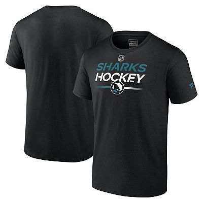 Men's Fanatics Branded Black San Jose Sharks Authentic Pro - Main Image