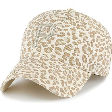 Women's '47 Natural Pittsburgh Pirates Panthera Clean Up Adjustable Hat