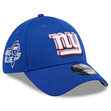 Men's New Era Royal New York Giants 2024 NFL Draft 39THIRTY Flex Hat