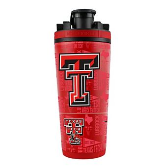 WinCraft Texas Tech Red Raiders 26oz. 4D Stainless Steel Ice Shaker Bottle