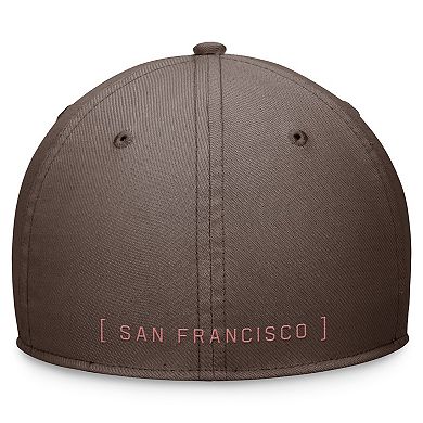 Men's Nike Brown San Francisco Giants Statement Ironstone Performance SwooshFlex Hat