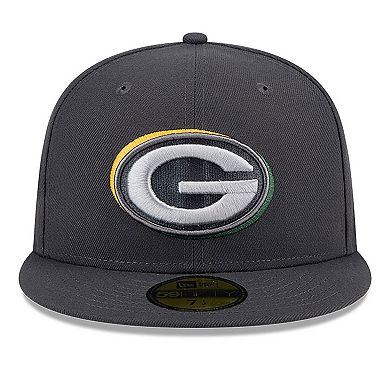 Men's New Era  Graphite Green Bay Packers Official 2024 NFL Draft On Stage 59FIFTY Fitted Hat