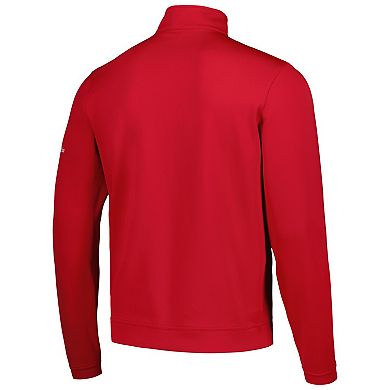 Men's Columbia Red New Jersey Devils Wickham Hills Omni-Wick Quarter-Zip Jacket