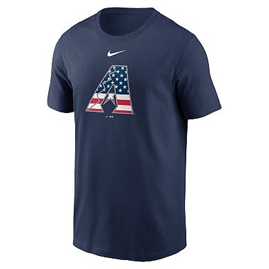 Men's Nike Navy Arizona Diamondbacks Americana T-Shirt