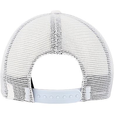 Men's New Era White Michigan State Spartans Wink Foam Trucker Adjustable Hat