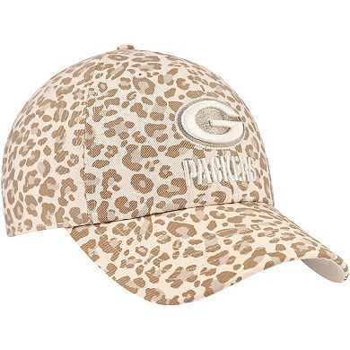 Women's '47 Natural Green Bay Packers Panthera Clean Up Adjustable Hat