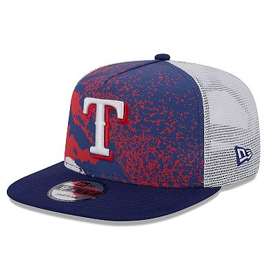Men's New Era Royal Texas Rangers Court Sport 9FIFTY Snapback Hat