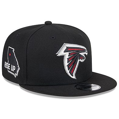 Men's New Era  Black Atlanta Falcons 2024 NFL Draft 9FIFTY Snapback Hat