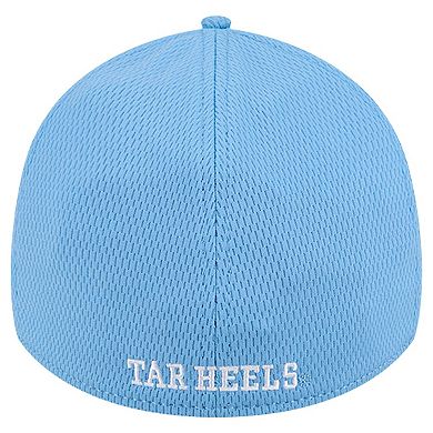 Men's New Era Heather Gray/Carolina Blue North Carolina Tar Heels Two-Tone 39THIRTY Flex Hat