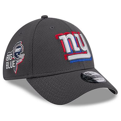 Men's New Era  Graphite New York Giants 2024 NFL Draft 39THIRTY Flex Hat
