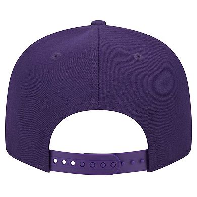 Men's New Era Purple LSU Tigers Team Script 9FIFTY Snapback Hat